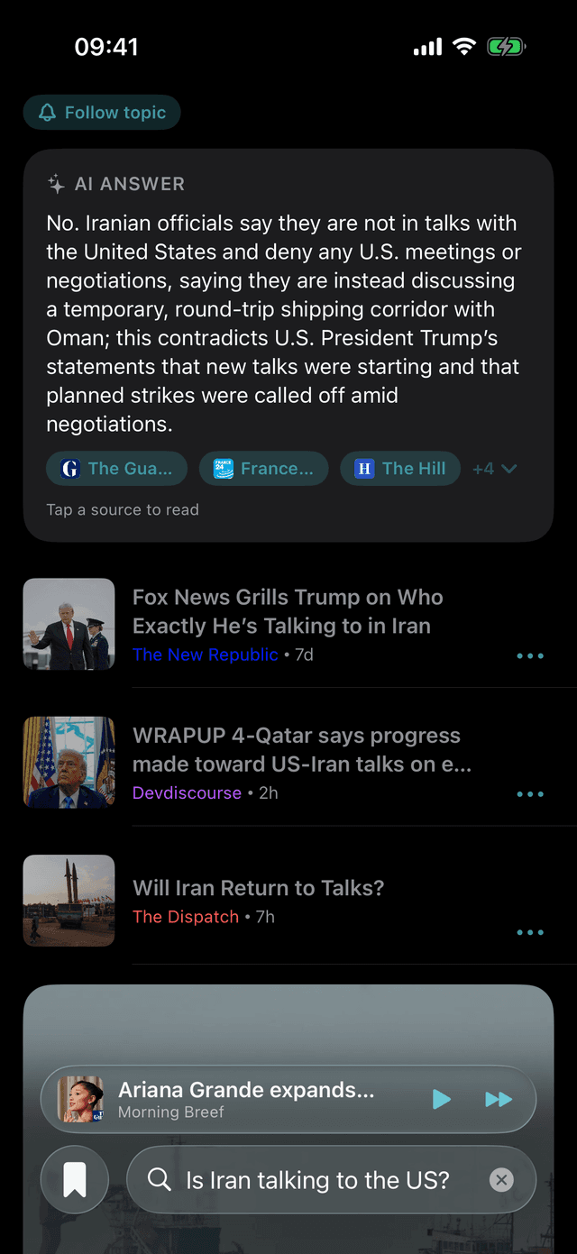 Ask the news